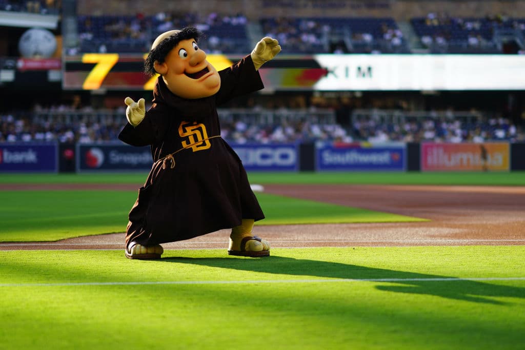 Swinging Friar — San Diego Padres